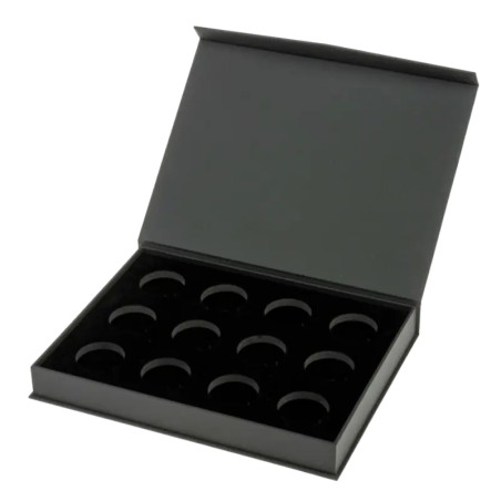 12 x 1 oz Lunar III Boîte pour Pièces d'Argent
