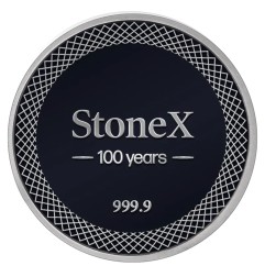 1 oz StoneX 100 Year Silver Round