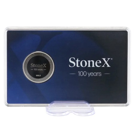1 oz StoneX 100 Year Silver Round