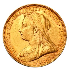 Souverain Victoria voilée | Or | 1893-1901