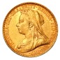 Souverain Victoria voilée | Or | 1893-1901