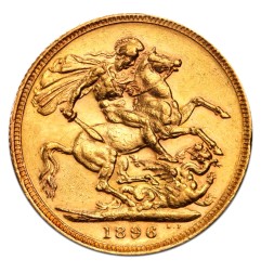 Souverain Victoria voilée | Or | 1893-1901