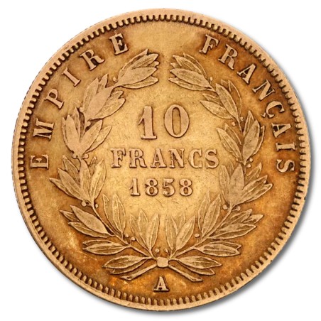 Pièce d'or 10 Francs | Napoléon III | Or | 1854-1869