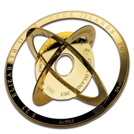 1 oz Cook Island Pièce Armillaire