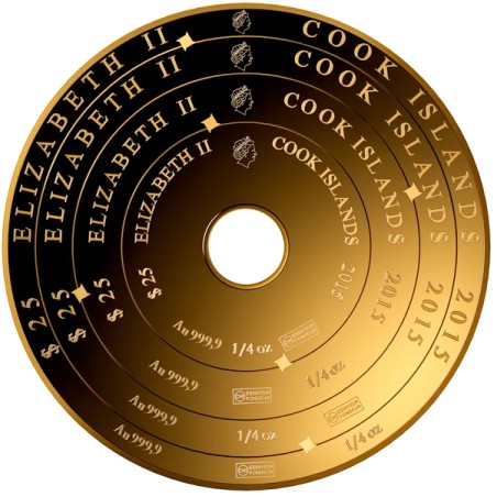 1 oz Cook Island Pièce Armillaire