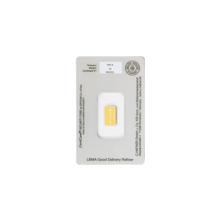 2g Lingot d'Or | C.Hafner