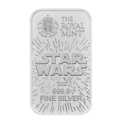 1 oz Star Wars Light Side Lingot d'Argent | The Royal Mint