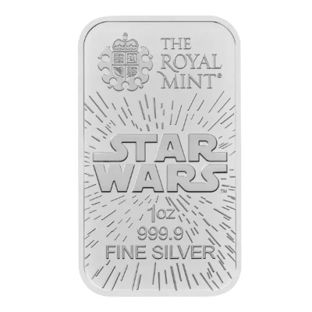 1 oz Star Wars Light Side Lingot d'Argent | The Royal Mint