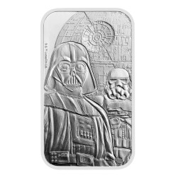 1 oz Star Wars Dark Side Lingot d'Argent | The Royal Mint