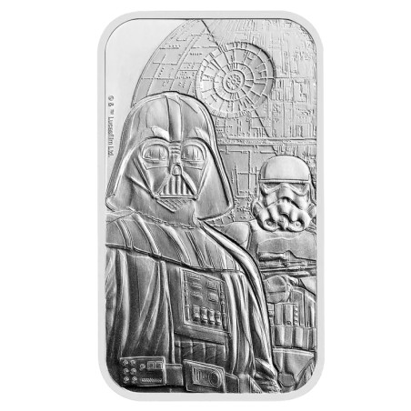 1 oz Star Wars Dark Side Lingot d'Argent | The Royal Mint