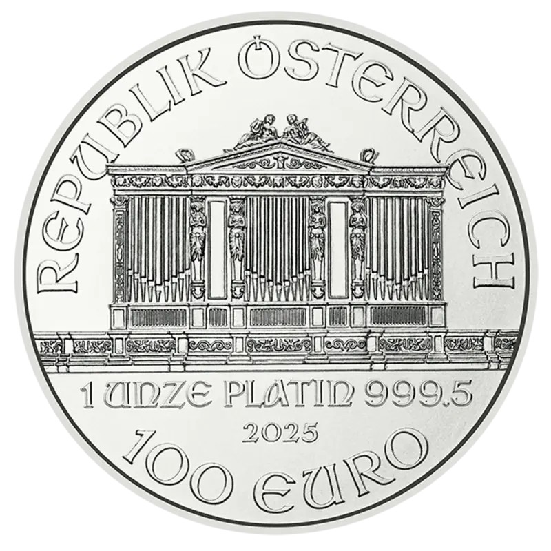1 oz Philharmonique de Vienne | Platine | 2025