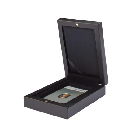 Boîte Pour Un Lingot D’Or En Emballage Blister | Volterra | Noir