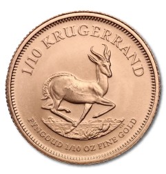 1/10 oz Krugerrand | Or | plusieurs années