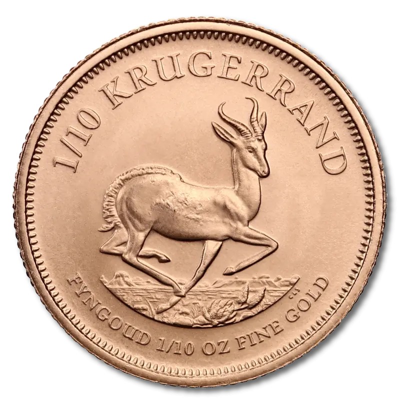 1/10 oz Krugerrand | Or | plusieurs années 1/10 oz Krugerrand | Or | plusieurs années