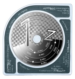 1 oz Lingot Armillaire | Platine | Valcambi