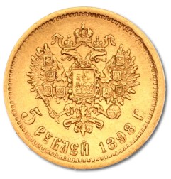 5 Rouble Nikolaus II Tsardom | Gold | 1897-1911 | Damaged