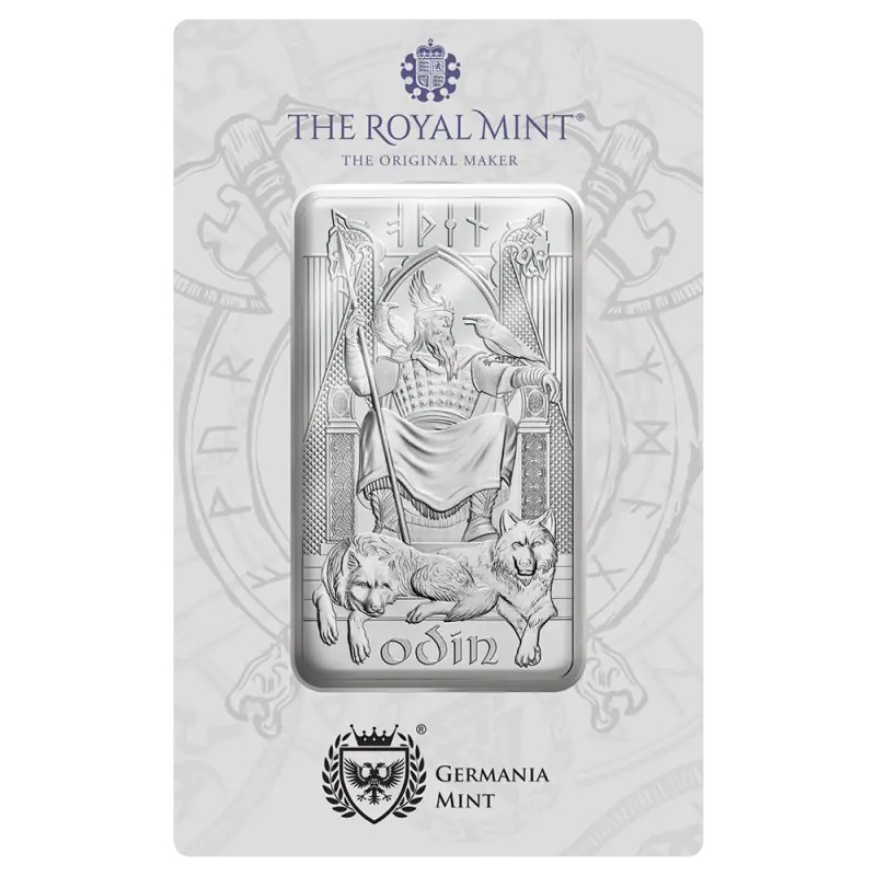 10 oz Odin Lingot d'Argent | The Royal Mint 10 oz Odin Lingot d'Argent | The Royal Mint
