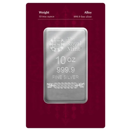 10 oz Odin Lingot d'Argent | The Royal Mint